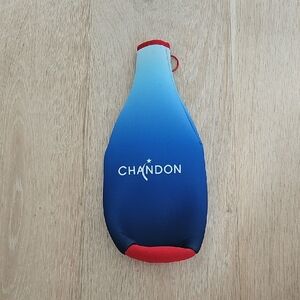 NWOT Chandon Blue and Red Bottle Cover